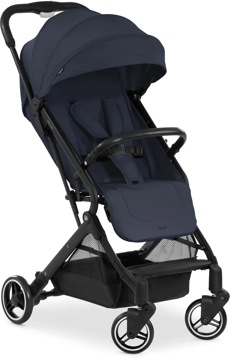 Travel N Care Buggy - handzaam en compact - Dark de Hauck en Navy Blue – photo produit