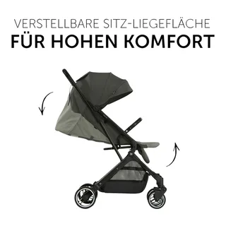 Travel N Care Buggy - handzaam en compact - Dark by Hauck in Olive – product photo 2 of 3