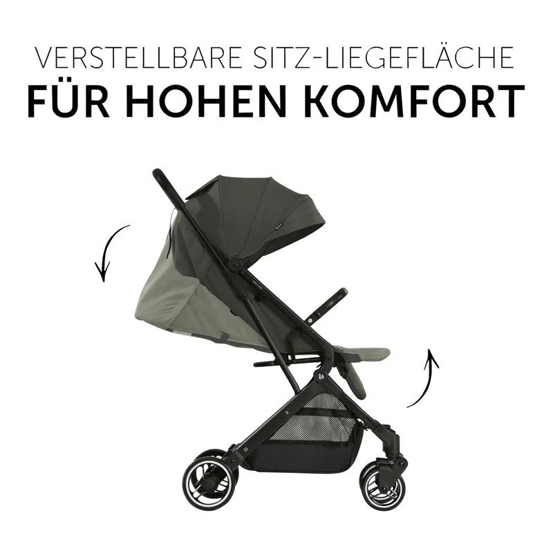 Travel N Care Buggy - handzaam en compact - Dark by Hauck in Olive – product photo 2 of 3