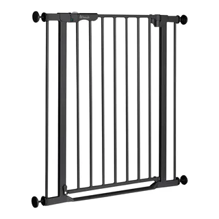Tür- & Treppenschutzgitter Clear Step Autoclose 2, 75-80 cm fra Hauck i Sort, 75 × 77 mm – produktbillede 1 af 3