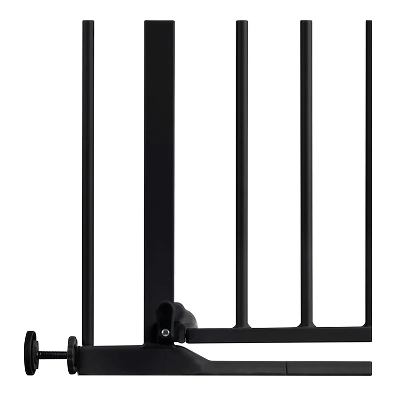 Tür- & Treppenschutzgitter Clear Step Autoclose 2, 75-80 cm fra Hauck i Sort, 75 × 77 mm – produktbillede 3 af 3