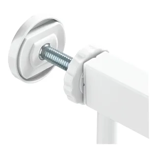 Tür- & Treppenschutzgitter Open N Stop​ 2 inkl. Verlängerung 9 cm, 84-89 cm fra Hauck i Hvid, 84 × 77 mm – produktbillede 2 af 3