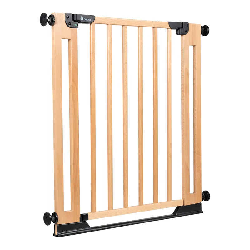 Clear Step Easyclose Eco - Stevig deur en traphekje van beukenhout - Beech van Hauck in Naturel, 75 × 76 mm – productfoto 1 van 3