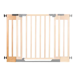 Verlängerung für Tür- und Treppenschutzgitter Clear Step Eco, 15 cm van Hauck in Naturel, 15 × 76 mm – productfoto 2 van 3