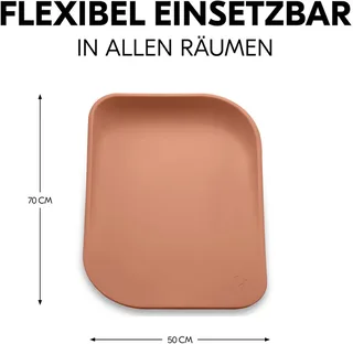 Wickelauflage Change N Clean von Hauck in Braun – Produktfoto 3 von 5