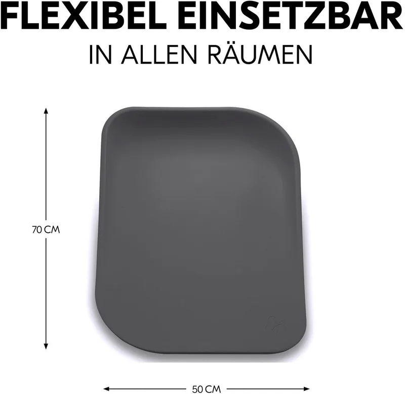 Wickelauflage Change N Clean von Hauck in Grau – Produktfoto 3 von 5