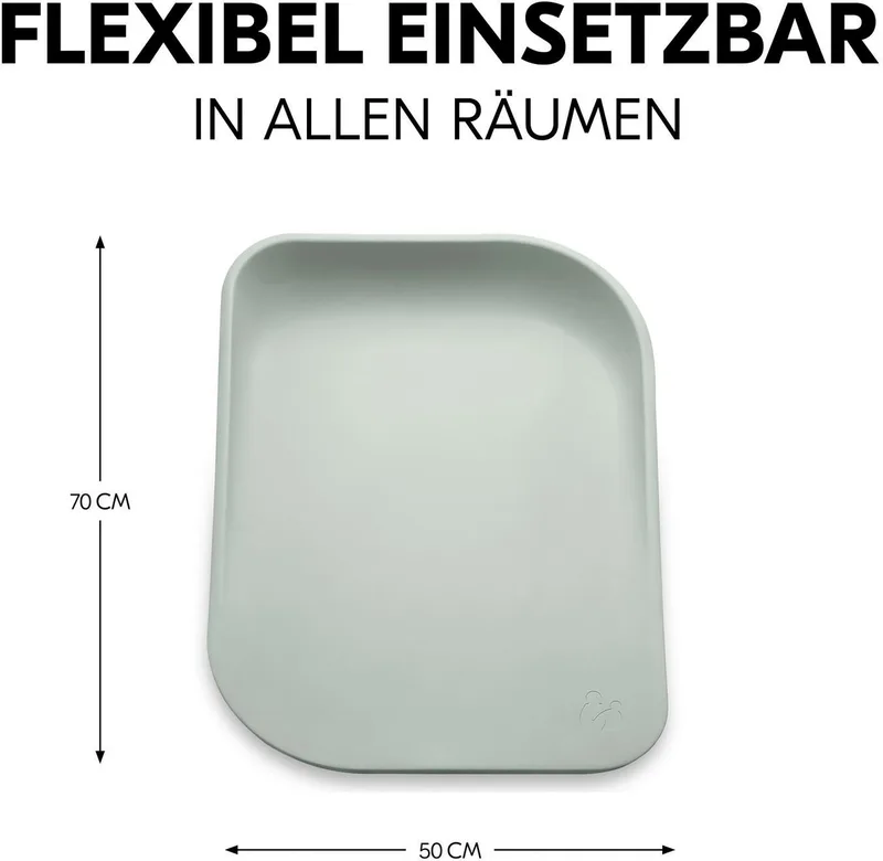 Wickelauflage Change N Clean von Hauck in Grün – Produktfoto 3 von 5