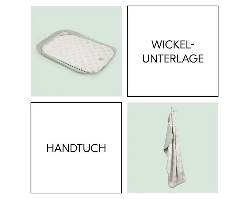 Wickelauflage Disney Mickey - Light 2in1 Auflage / Topper & Handtuch für Wickeltisch - waschbar bei 60° C by Hauck in Beige – product photo 4 of 5