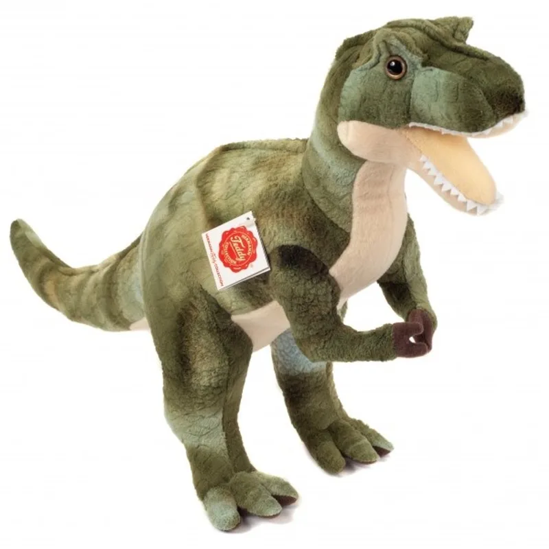 Knuffel Dino T-Rex 55cm de Hermann Teddy Collection en Vert – photo produit