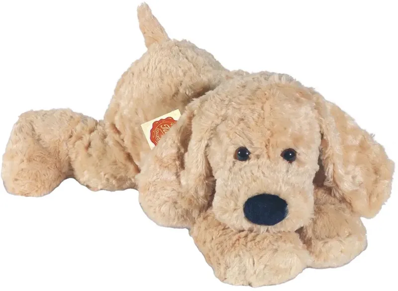 Knuffel Hond Beige 40cm de Hermann Teddy Collection en Marron – photo produit