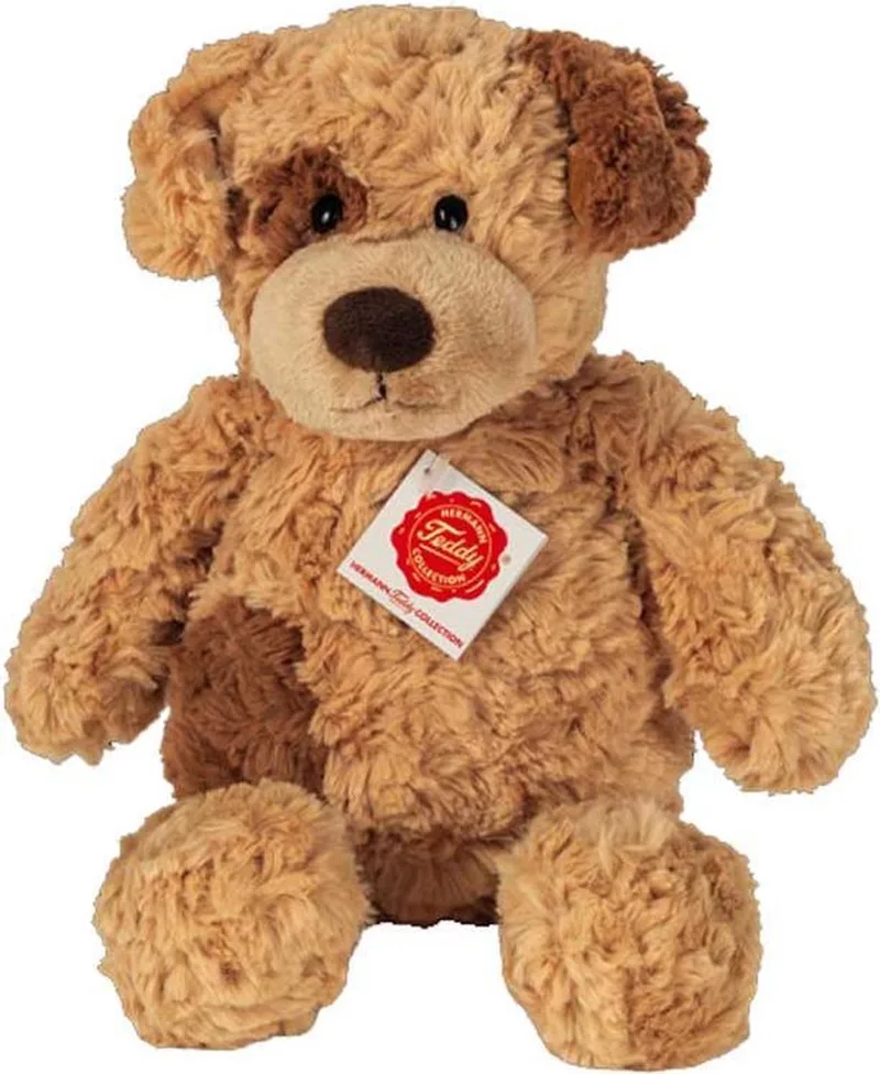 Knuffel Hond Spotty 30 cm de Hermann Teddy Collection en Marron – photo produit