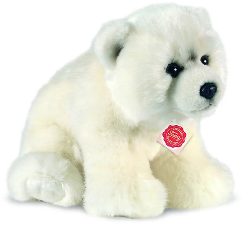 Knuffel IJsbeer de Hermann Teddy Collection en Blanc – photo produit