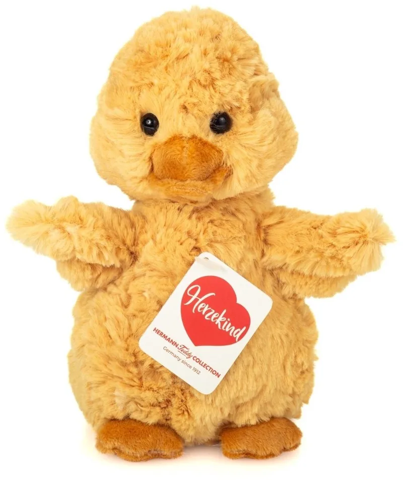 Knuffel Kuiken Vivi 17 cm de Hermann Teddy Collection en Multicolore – photo produit