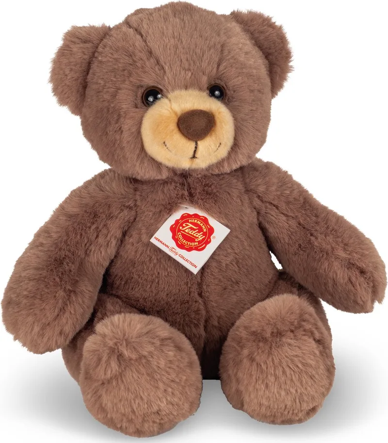 Knuffeldier beer Mikai - zachte pluche stof - premium kwaliteit knuffels - 30 cm - Beren by Hermann Teddy Collection in Brown – product photo
