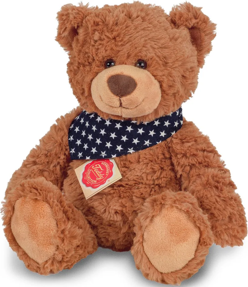 Knuffeldier beer Teddy - zachte pluche stof - premium kwaliteit knuffels - 30 cm van Hermann Teddy Collection in Bruin – productfoto