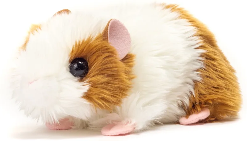 Knuffeldier Cavia - pluche stof - premium kwaliteit knuffels - kleuren - 18 cm de Hermann Teddy Collection en Multicolore – photo produit