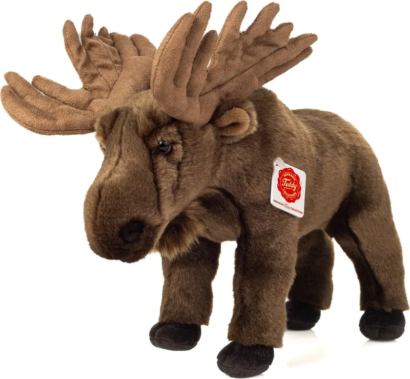 Knuffeldier Eland - zachte pluche stof - premium knuffels - 30 cm von Hermann Teddy Collection in Braun – Produktfoto