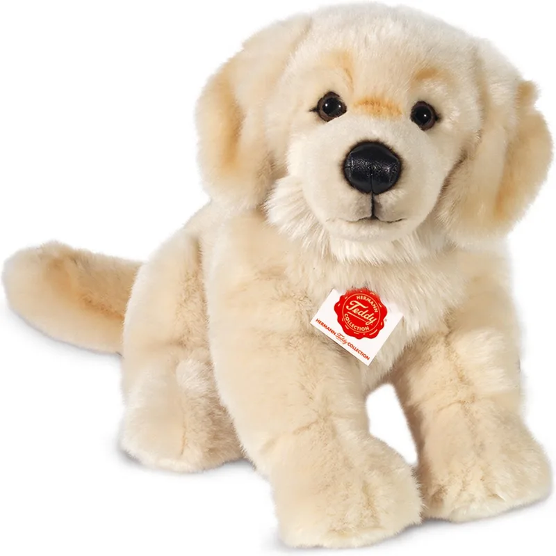 Knuffeldier Golden Retriever hond - pluche knuffel - premium quality knuffel - 30 cm de Hermann Teddy Collection en Blond – photo produit