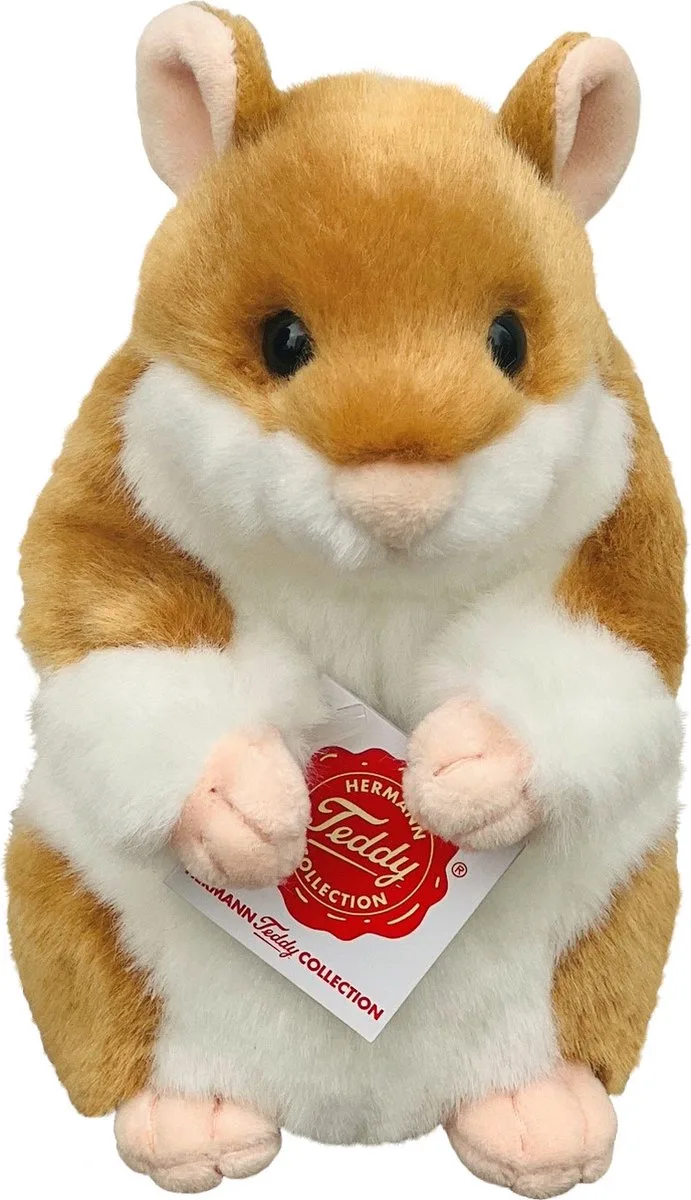 Hermann Teddy Peluche Hamster 16 Cm de Hermann Teddy Collection en Marron – photo produit