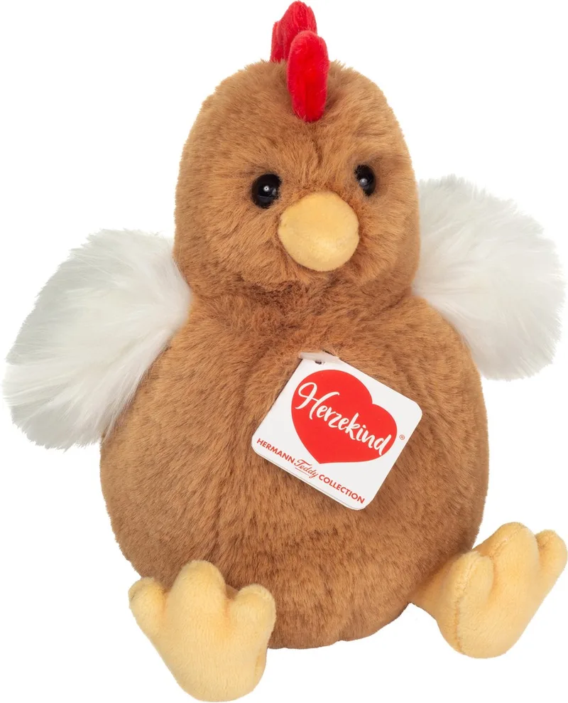Knuffeldier Kip - pluche stof - premium kwaliteit knuffels - 18 cm von Hermann Teddy Collection in Braun – Produktfoto
