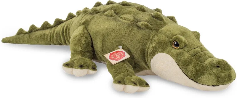 Hermann Teddy Peluche Crocodile 60 Cm de Hermann Teddy Collection en Vert – photo produit