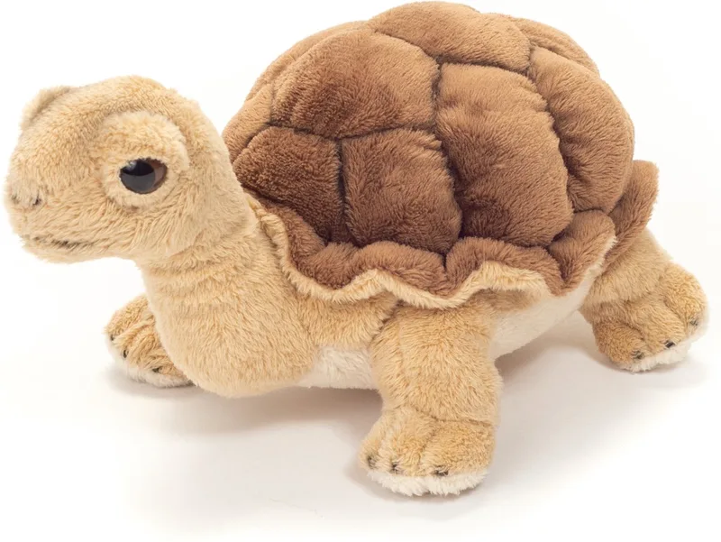 Knuffeldier Schildpad - zachte pluche stof - premium knuffels - 20 cm - Schildpadden de Hermann Teddy Collection en Marron – photo produit