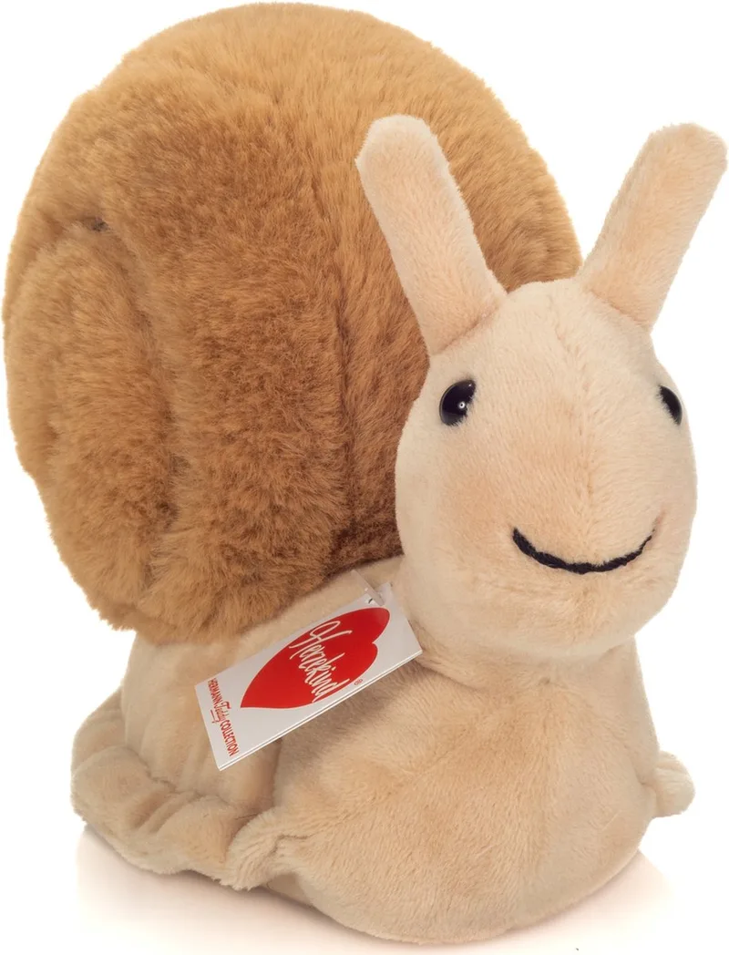Kuscheltier Schnecke Lotta 20 cm von Hermann Teddy Collection in Braun – Produktfoto