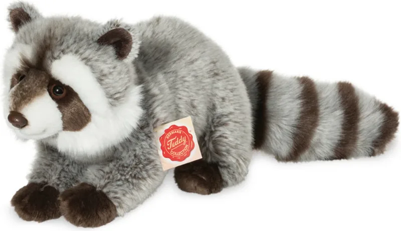Teddy Hermann® Kuscheltier Waschbär, zum Teil aus recyceltem Material von Hermann Teddy Collection in Mehrfarbig – Produktfoto