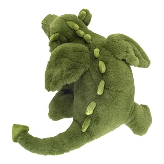 Kuscheltier Drache Cleo 32 cm de Hermann Teddy Collection en Vert, 34 × 33 × 23 mm – photo produit 2 sur 2