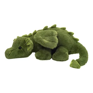 Kuscheltier Drache Cleo 32 cm de Hermann Teddy Collection en Vert, 34 × 33 × 23 mm – photo produit 1 sur 2