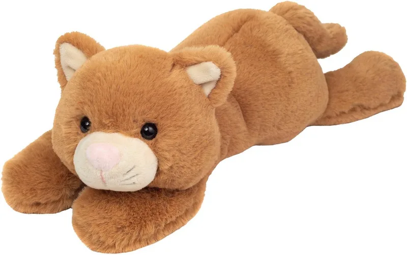 Kuscheltier Herzekind, Katze Kikki 35 cm, hellbraun fra Hermann Teddy Collection i Brun – produktbillede