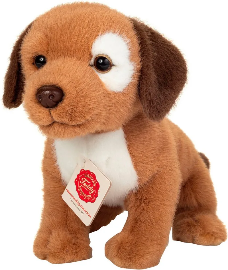 Hermann Teddy Peluche Chiot Milow 25 Cm de Hermann Teddy Collection en Marron – photo produit 1 sur 3