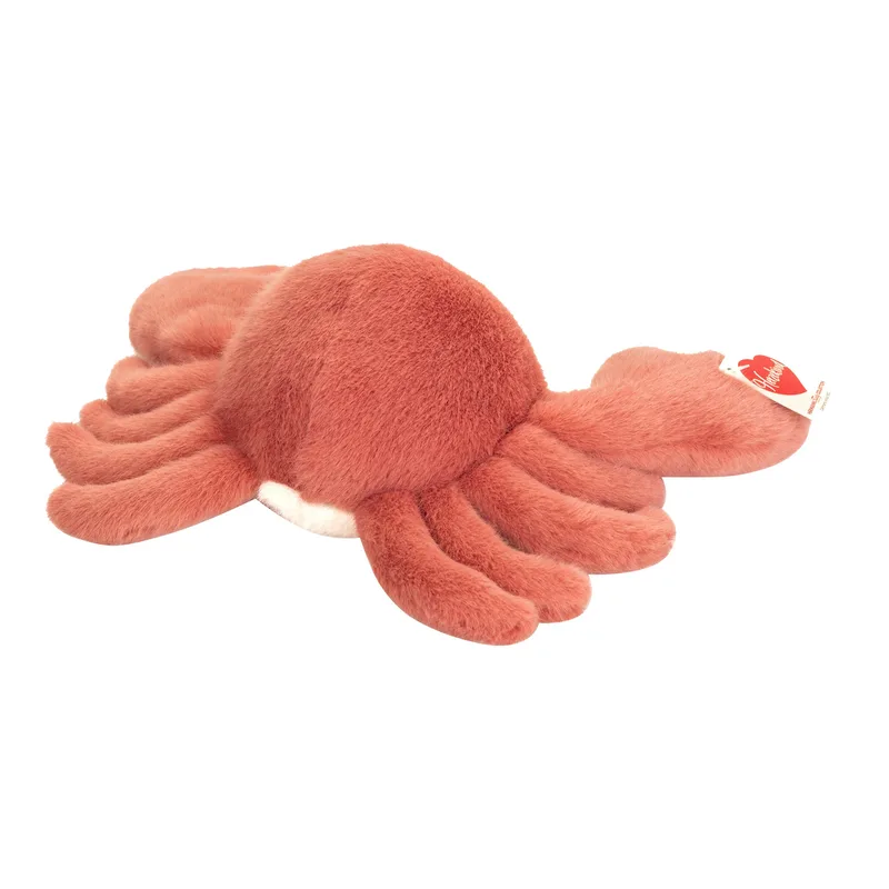 Kuscheltier Krabbe Kiko 20 cm van Hermann Teddy Collection in Rood, 22 × 20 × 9 mm – productfoto 3 van 3