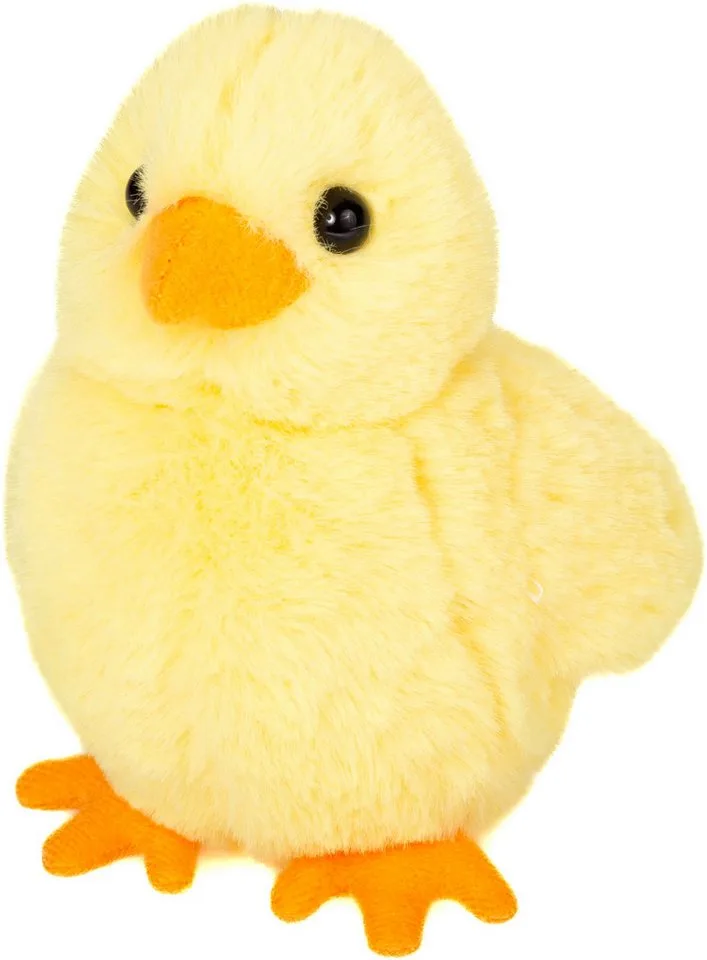 Kuscheltier Küken 10 cm fra Hermann Teddy Collection i Gul – produktbillede
