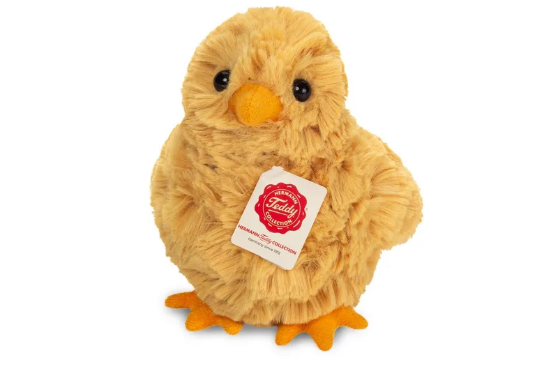Kuscheltier Küken Daisy, 10 cm von Hermann Teddy Collection in Gelb – Produktfoto