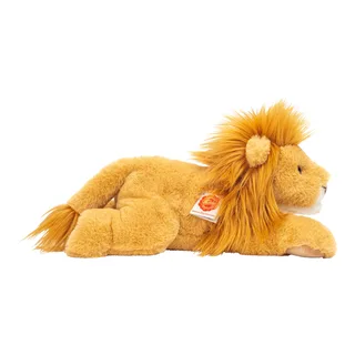 Kuscheltier Löwe liegend 33 cm de Hermann Teddy Collection en Marron, 33 × 14 × 16 mm – photo produit 1 sur 2