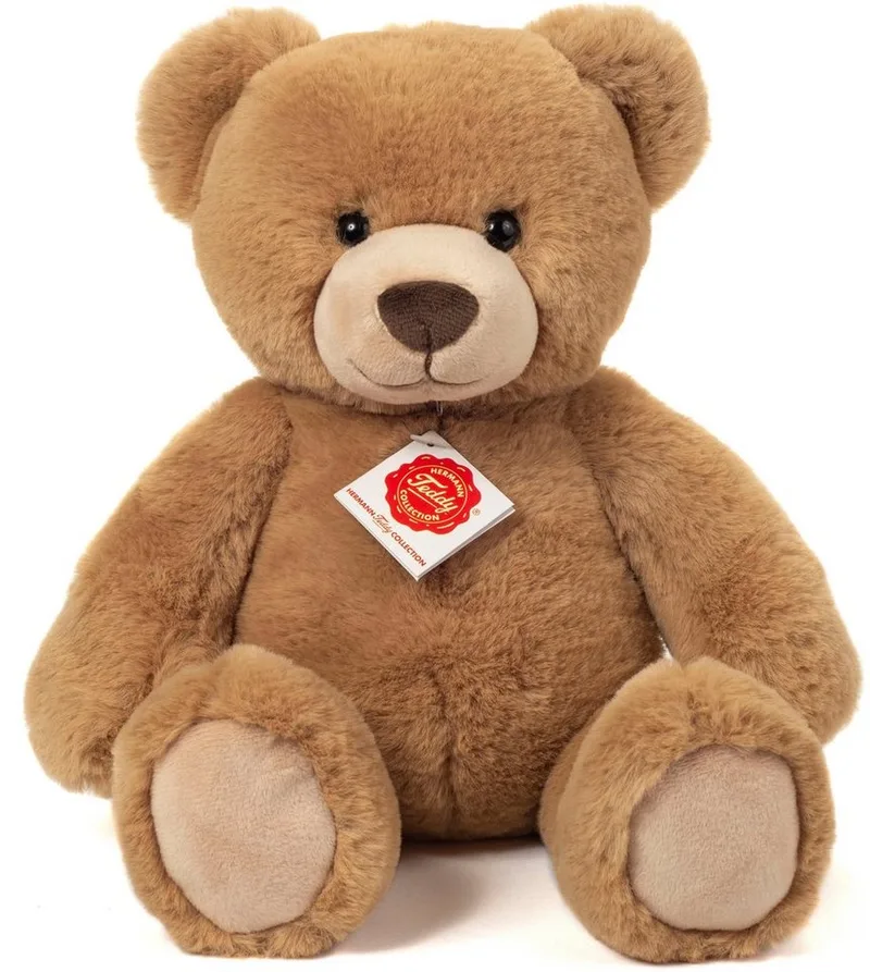 Kuscheltier Teddy 33 cm, caramel fra Hermann Teddy Collection i Beige – produktbillede