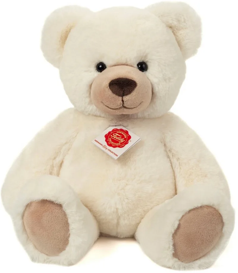 Kuscheltier Teddy 33 cm, creme de Hermann Teddy Collection en Beige – photo produit