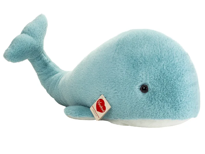 Kuscheltier Wal Wanda, 42 cm van Hermann Teddy Collection in Blauw – productfoto