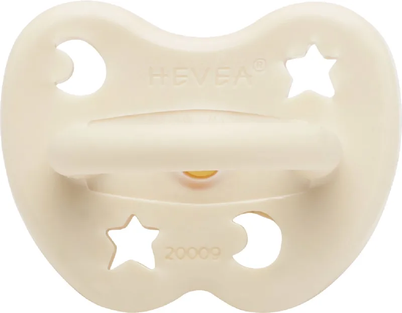 Fopspeen Orthodontisch Milky White 3-36 Mnd de Hevea en Blanc – photo produit