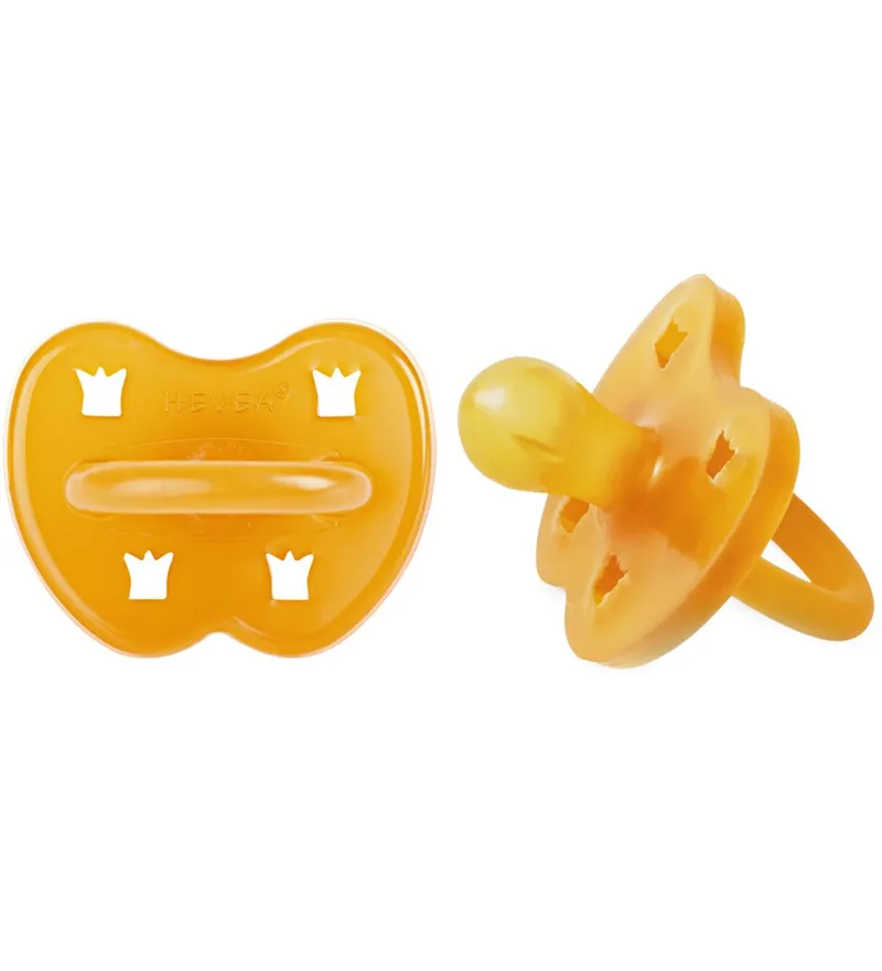 Fopspenen - 0-3 mnd. - 2-pack - Natuurlijk Rubber de Hevea – photo produit