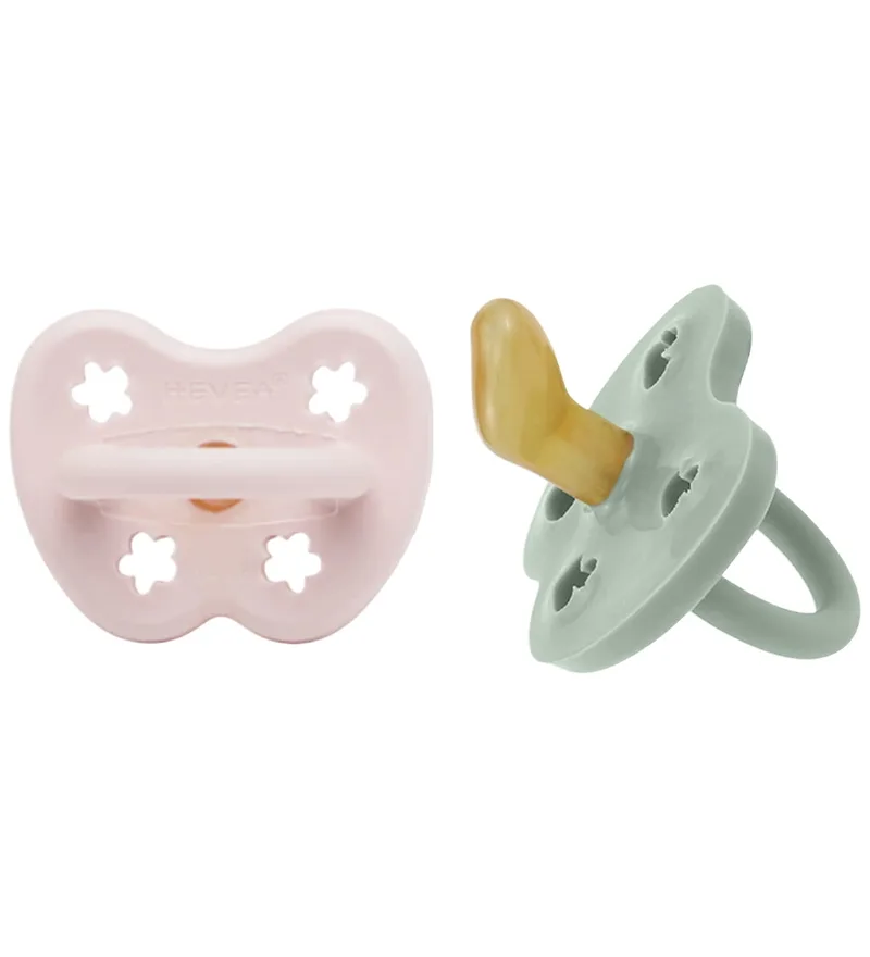 Fopspenen - 3-36 mnd. - 2-pack - Natuurlijk Rubber - Kopen by Hevea – product photo
