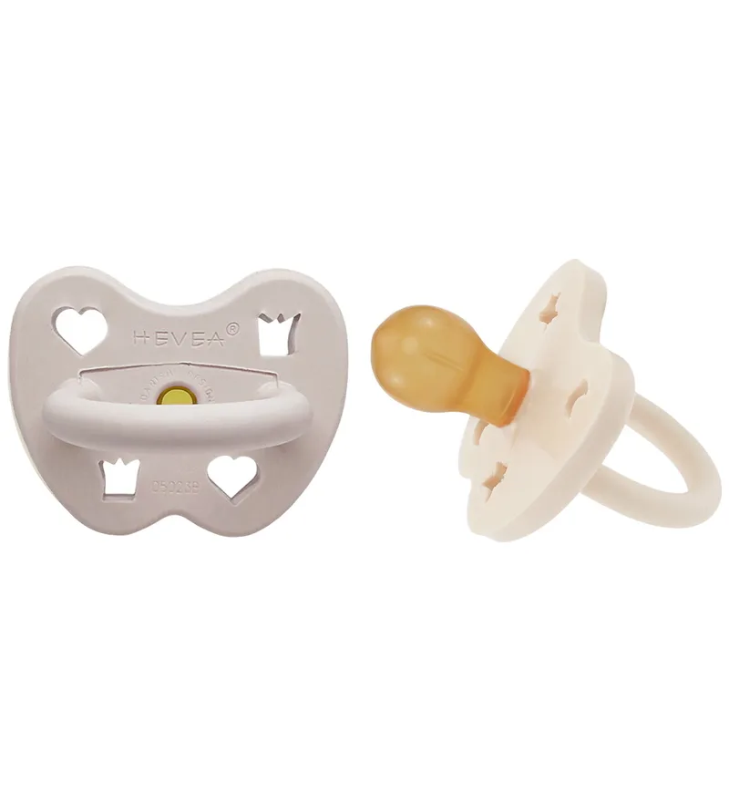 Fopspenen - 3-36 mnd. - 2-pack - Natuurlijk Rubber - Melka von Hevea – Produktfoto