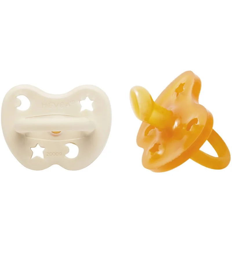 Fopspenen - 3-36 mnd. - 2-pack - Natuurlijk Rubber - Melkw van Hevea – productfoto