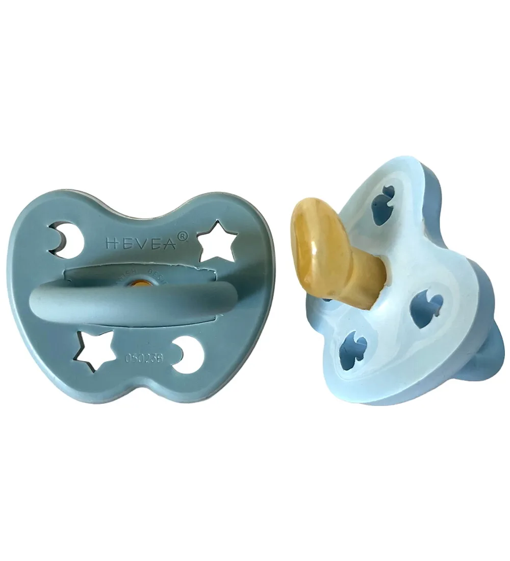 Fopspenen - 3-36 mnd. - 2-pack - Natuurlijk Rubber - Nordi by Hevea – product photo
