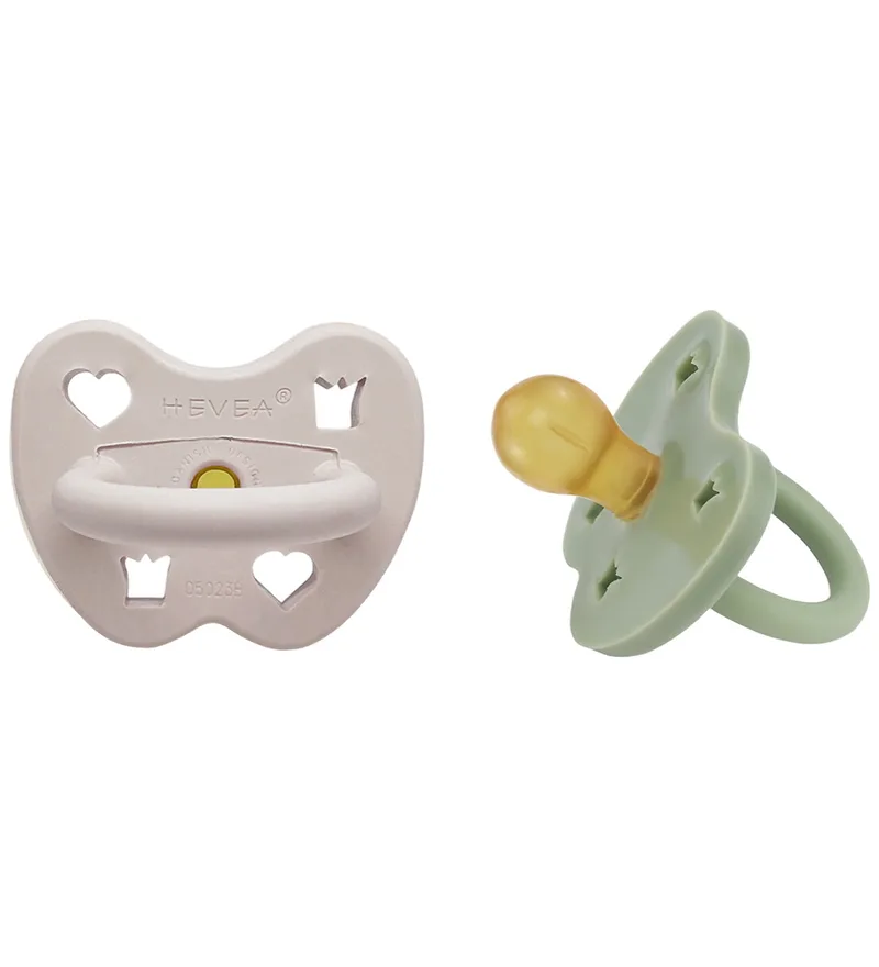 Fopspenen - 3-36 mnd. - 2-pack - Natuurlijk Rubber - Soft van Hevea – productfoto