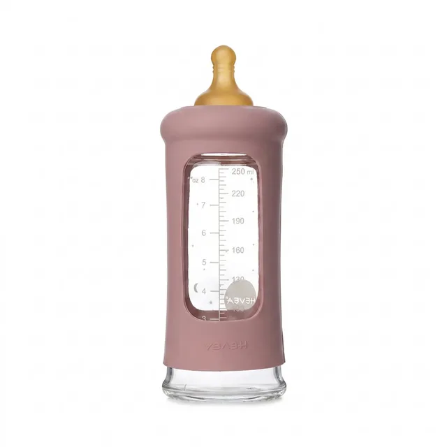 Glazen Fles - Brede Hals 250ml - Met Sleeve