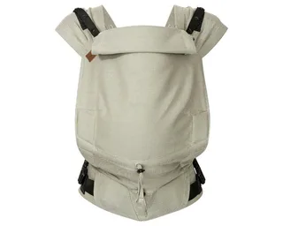 Babytrage Primeo, ab Geburt (2,5 kg) Bauchtrage & Rückentrage aus 100 % Bio-Baumwolle by Hoppediz in Green – product photo 1 of 3