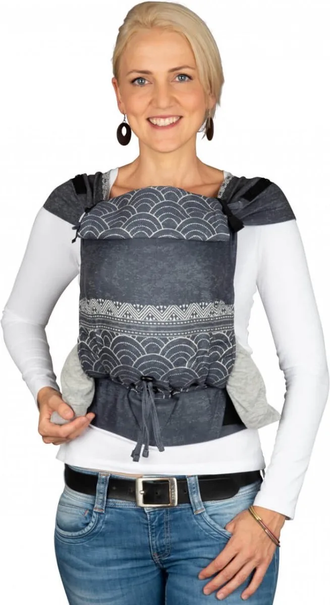 Draagzak Primeo Sapporo de Hoppediz en Gris – photo produit