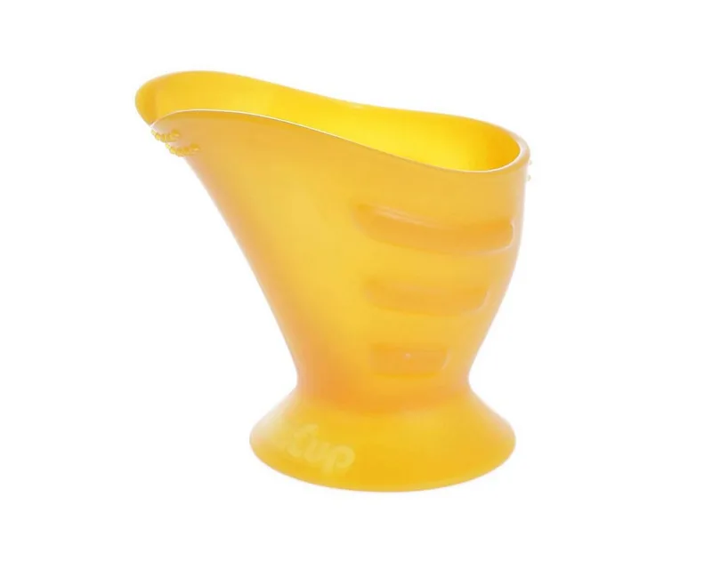 Trinklernbecher CamoCup de Hoppediz en Jaune, Noir – photo produit